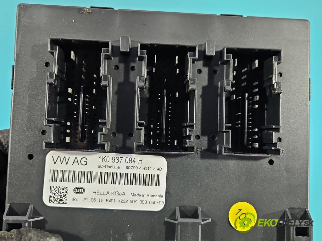 Vw Golf VI 2008-2013 1.6 tdi 105 HP manual 77 kW 1598 cm3 5- riadiaca jednotka komfortu 1K0937084H