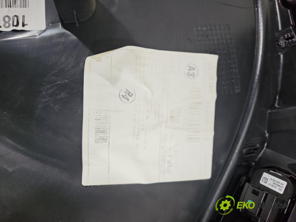 Vw Golf VI 2008-2013 1.6 tdi 105 HP manual 77 kW 1598 cm3 5- Čalounictví: dvere predné ľavé 5K4867011