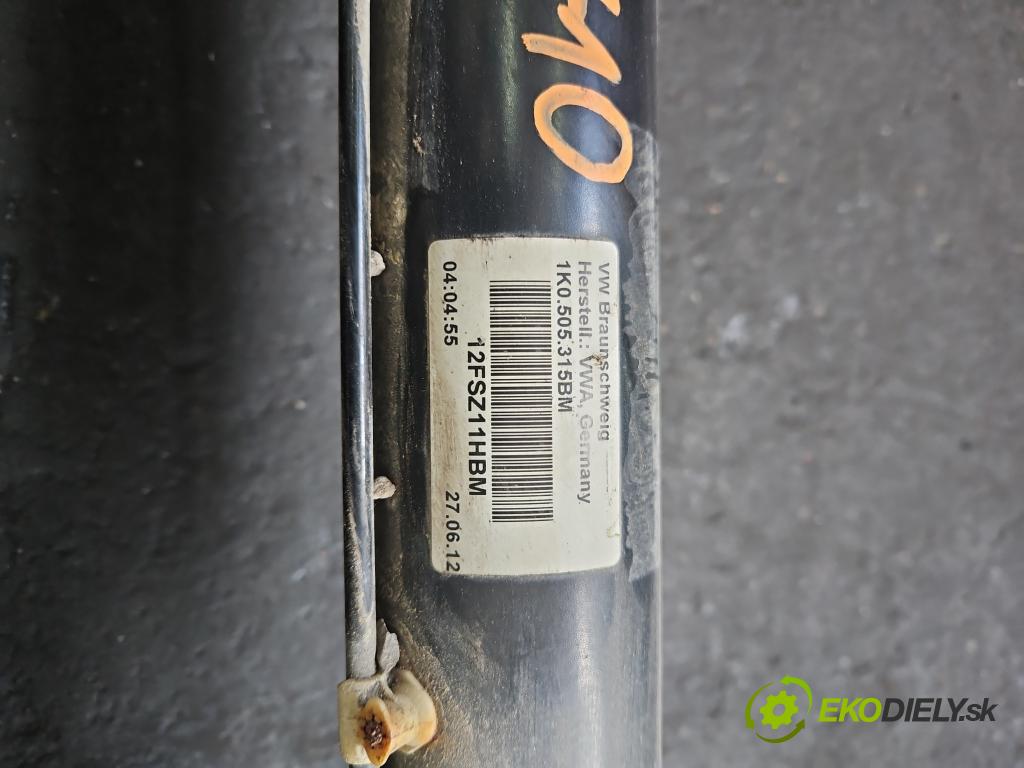 Vw Golf VI 2008-2013 1.6 tdi 105 hp manual 77 kW 1598 cm3 5- zadní výztuha 1K0505315BM (Zadní výztuha)