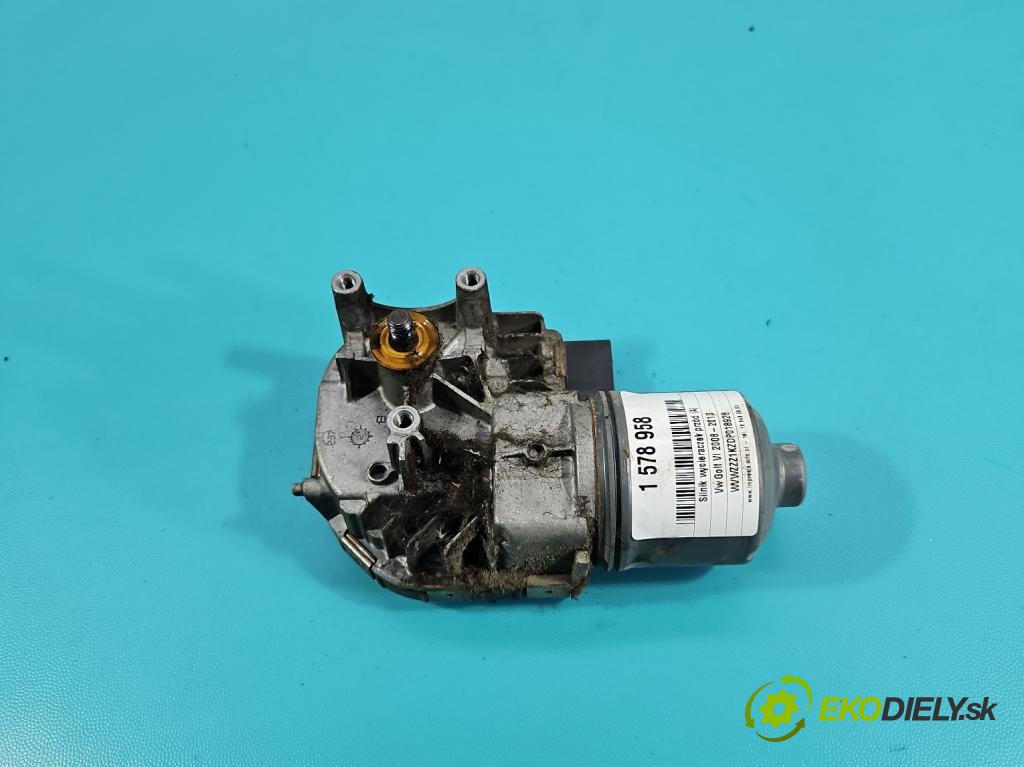 Vw Golf VI 2008-2013 1.6 tdi 105 hp manual 77 kW 1598 cm3 5- motor stěračů přední 1397220652