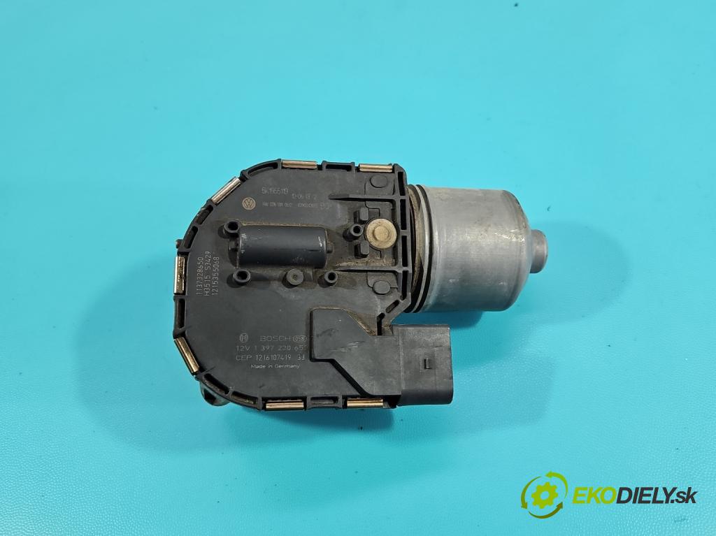 Vw Golf VI 2008-2013 1.6 tdi 105 hp manual 77 kW 1598 cm3 5- motor stěračů přední 1397220652