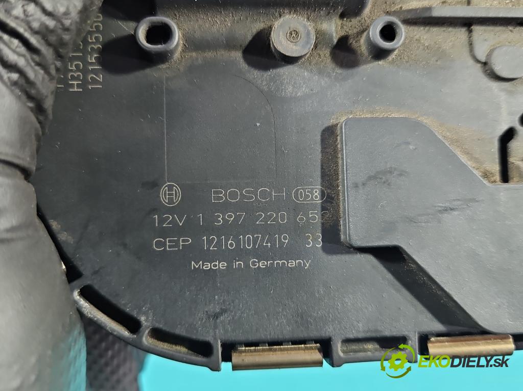 Vw Golf VI 2008-2013 1.6 tdi 105 hp manual 77 kW 1598 cm3 5- motor stěračů přední 1397220652