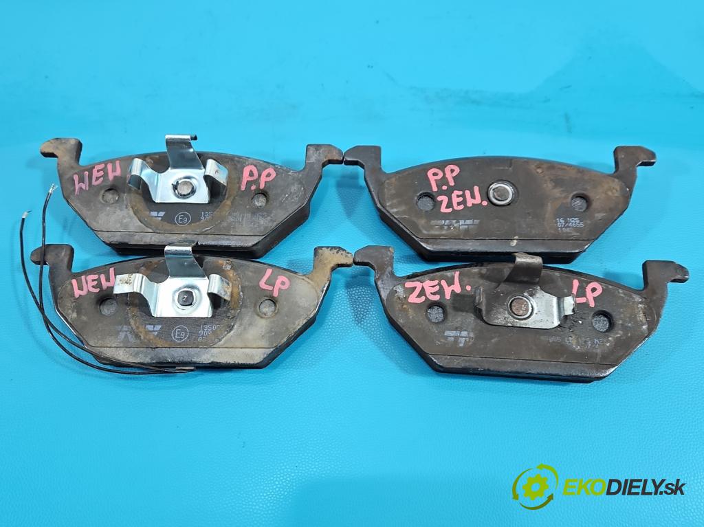 Vw Golf V 2003-2009 1.6 FSI 116 HP manual 85 kW 1598 cm3 5- Štíty: brzdové predné