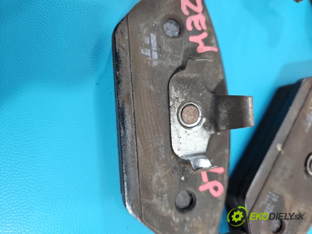 Vw Golf V 2003-2009 1.6 FSI 116 HP manual 85 kW 1598 cm3 5- Štíty: brzdové predné