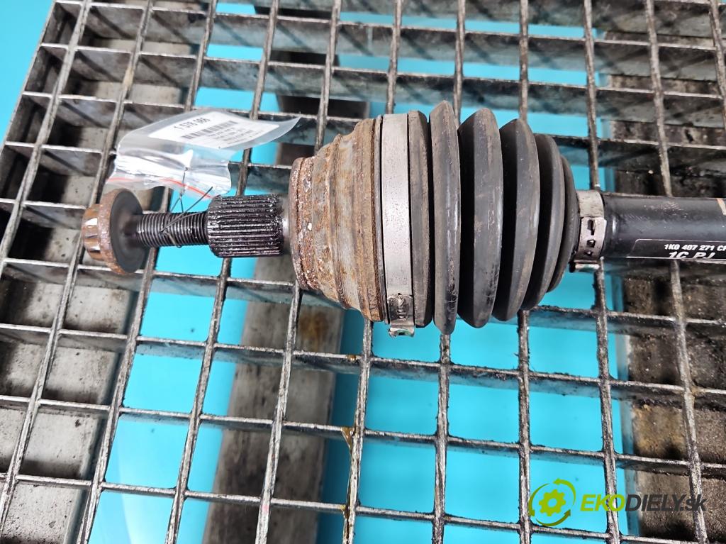 Vw Golf VI 2008-2013 1.6 tdi 105 HP manual 77 kW 1598 cm3 5- poloos predné ľavé 1K0407271CP