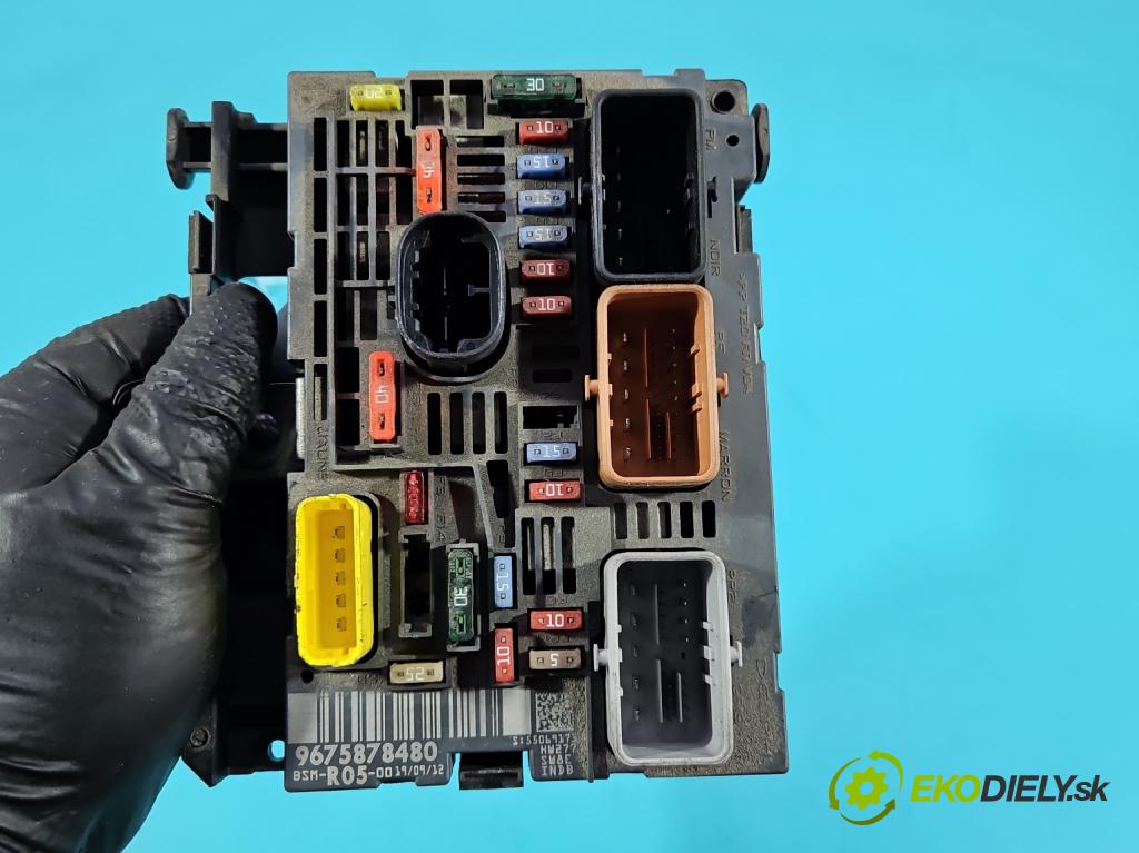 Citroen Berlingo II 2008-2018 1.6 hdi 75 HP manual 55 kW 1560 cm3 5- riadiaca jednotka ostatné 9675878480