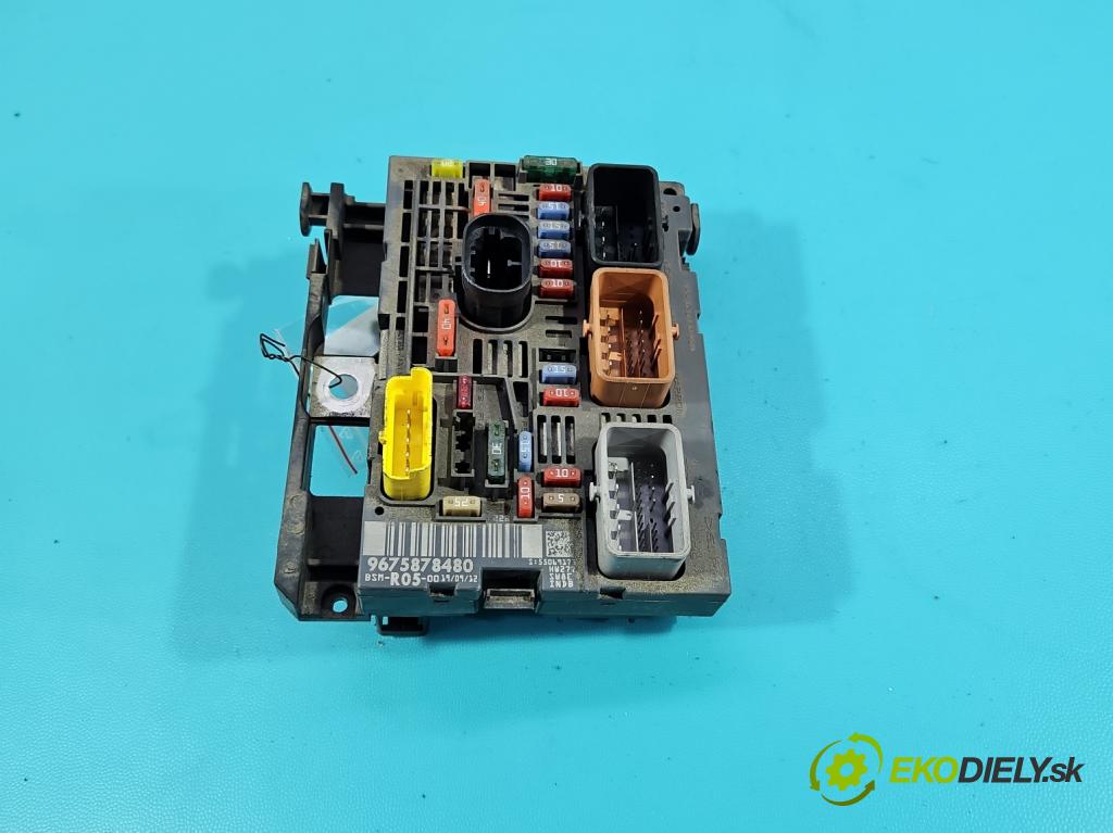 Citroen Berlingo II 2008-2018 1.6 hdi 75 HP manual 55 kW 1560 cm3 5- riadiaca jednotka ostatné 9675878480