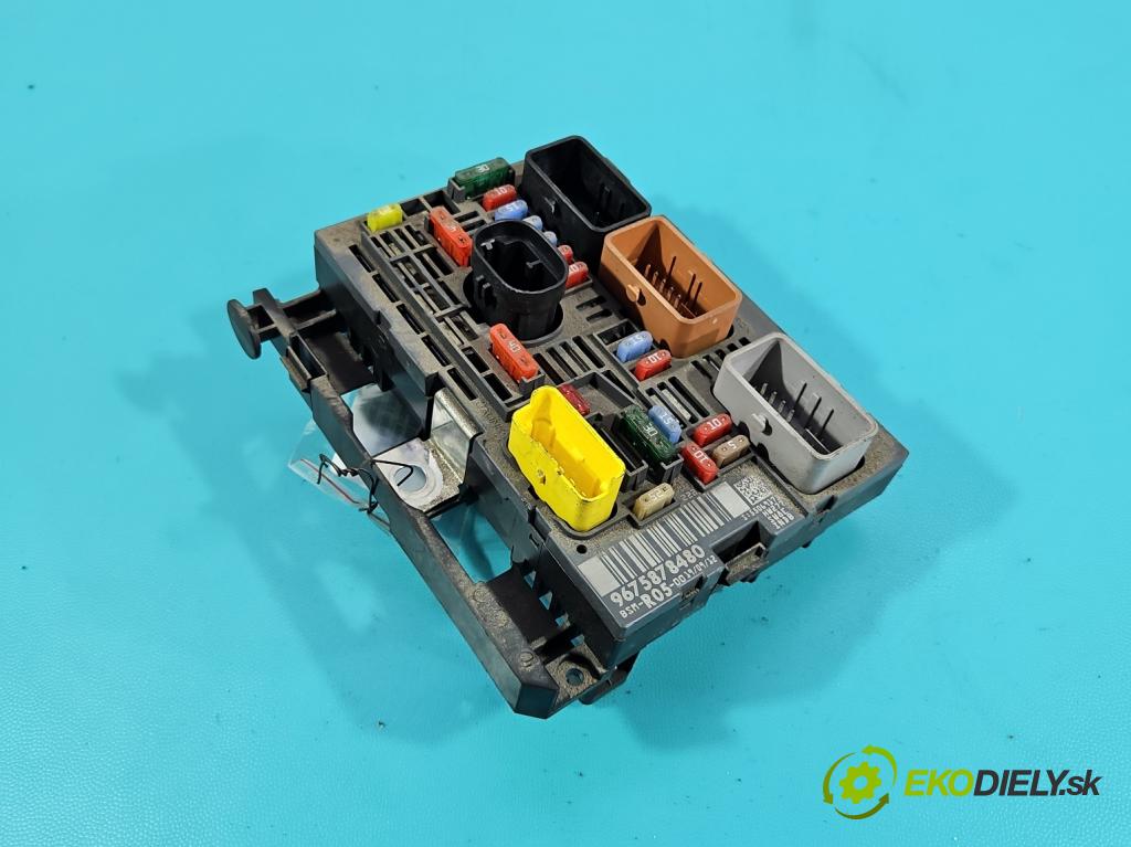 Citroen Berlingo II 2008-2018 1.6 hdi 75 HP manual 55 kW 1560 cm3 5- riadiaca jednotka ostatné 9675878480