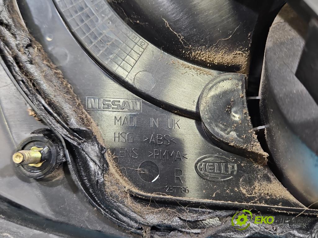 Nissan Almera N16 2000-2006 1.5 dci 82 HP manual 60 kW 1461 cm3 3- svetlo / reflektor zadné pravé  (Kľučka dverí ostatné)