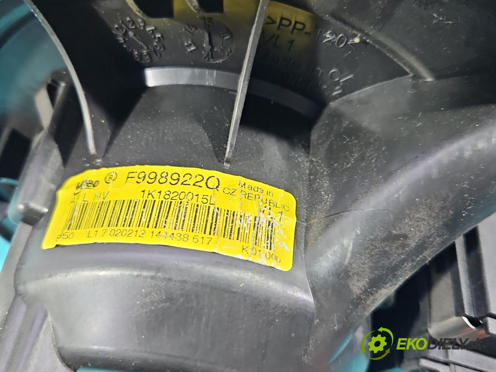 Vw Touran I 2003-2015 2.0 tdi 140 HP manual 103 kW 1968 cm3 5- ventilátor vzduchu 3C0907521F