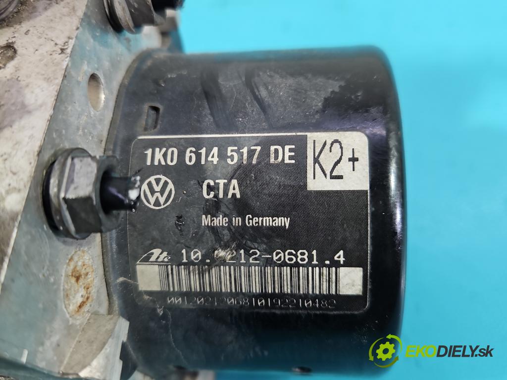 Vw Touran I 2003-2015 2.0 tdi 140 HP manual 103 kW 1968 cm3 5- čerpadlo abs 1K0614517DE (Pumpa ABS)