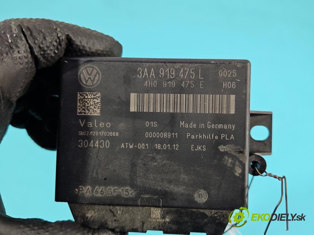 Vw Touran I 2003-2015 2.0 tdi 140 HP manual 103 kW 1968 cm3 5- riadiaca jednotka parkovaní: 3AA919475L