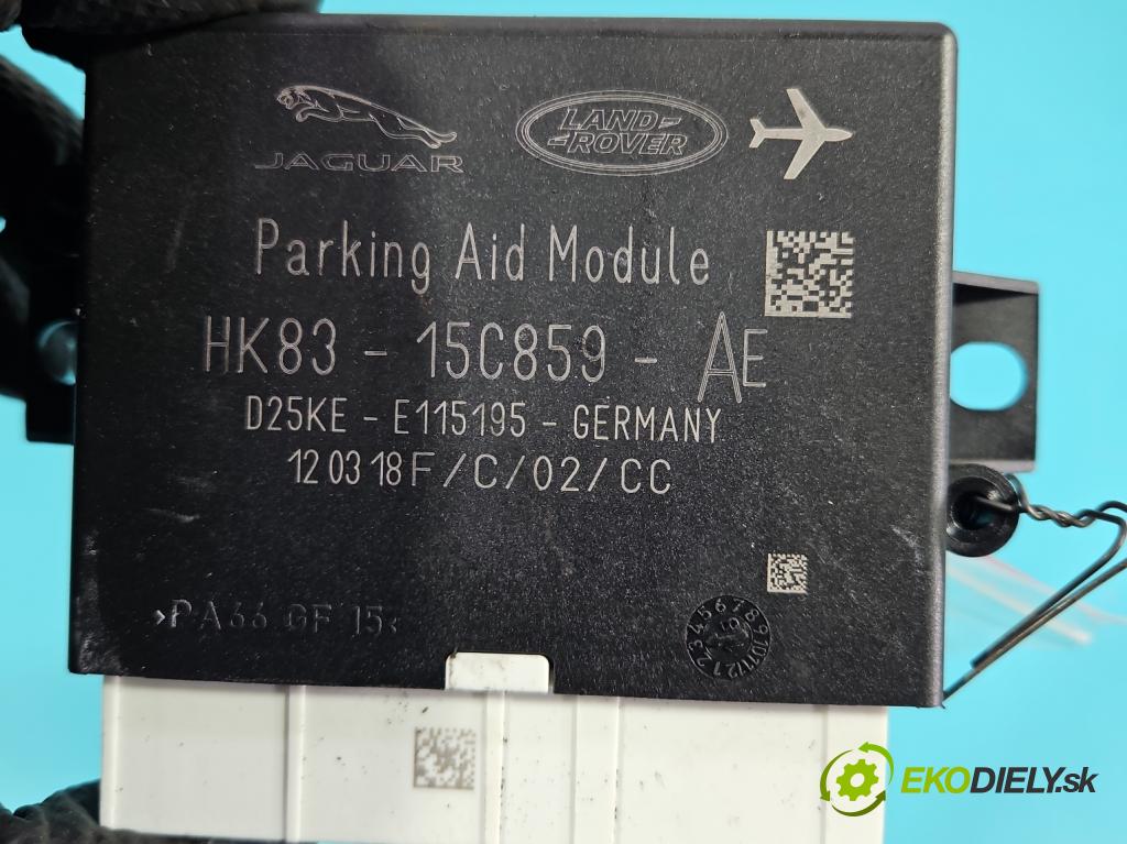 Jaguar F-Pace 16- 2.0d 241KM automatic 177 kW 1999 cm3 5- riadiaca jednotka parkovaní: HK83-15C859-AE