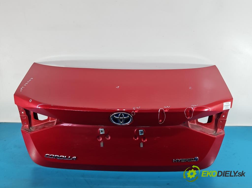 Toyota Corolla E21 2019- 1.8 16V 98 HP automatic 72 kW 1798 cm3 4- zadna kufor  (Kapota zadná (kufor))