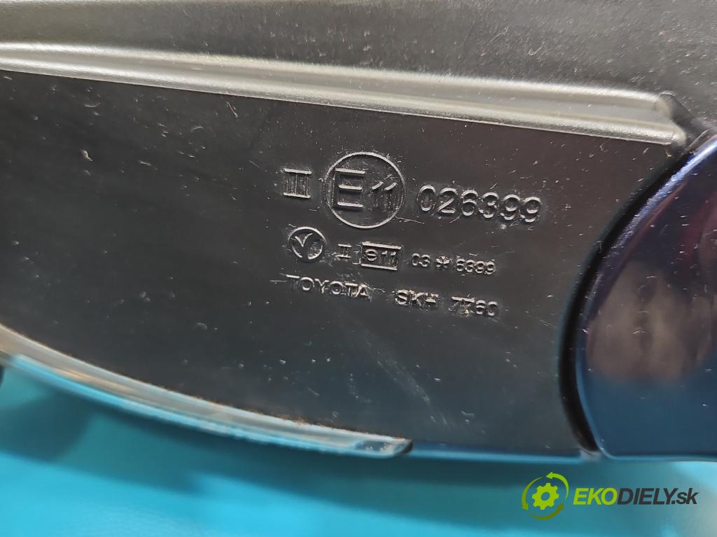 Toyota Avensis III T27 2009-2018 1.8 vvti 147 HP manual 108 kW 1798 cm3 4- zrkadlo ľavé  (Kľučka dverí ostatné)