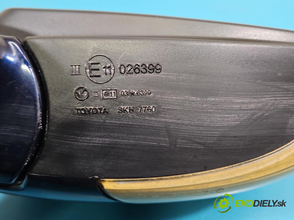 Toyota Avensis III T27 2009-2018 1.8 vvti 147 HP manual 108 kW 1798 cm3 4- zrkadlo pravé  (Kľučka dverí ostatné)
