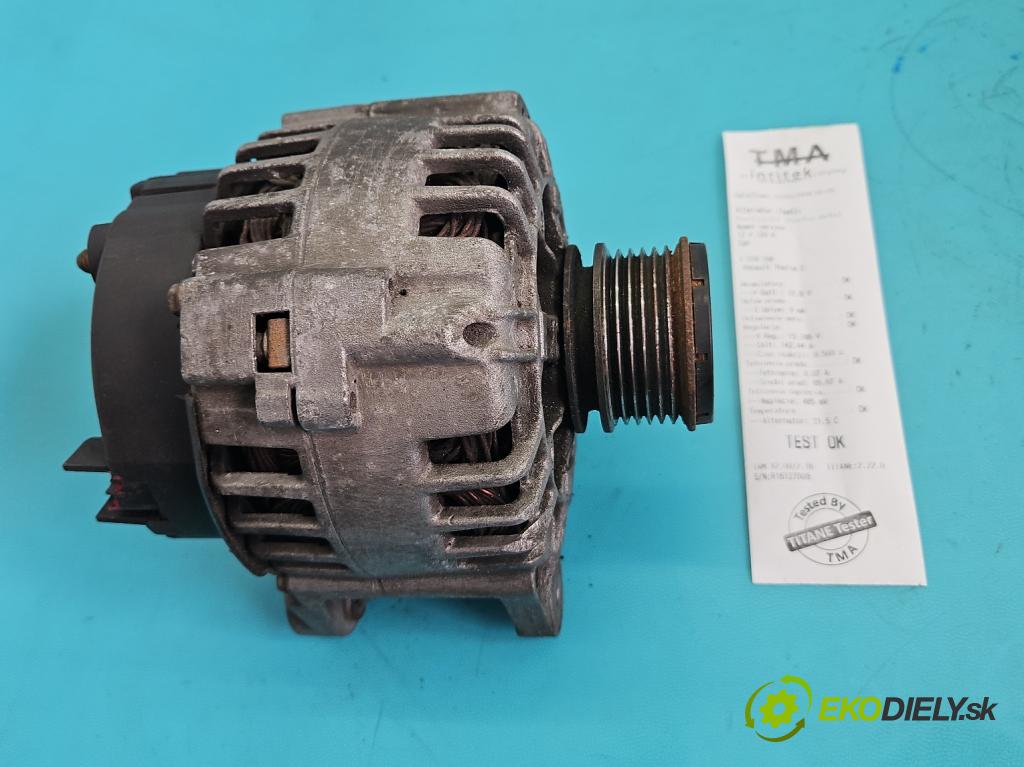 Renault Thalia I 1998-2009 1.5 dci 65 HP manual 48 kW 1461 cm3 4- Alternator 2542817B (Alternátor)