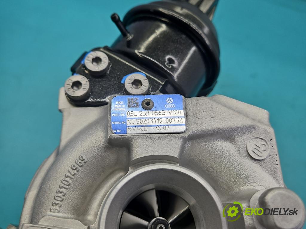 Vw Touran I 2003-2015 2.0 tdi 140 HP manual 103 kW 1968 cm3 5- turbodúchadlo, turbo repasovaná BV40D-0007