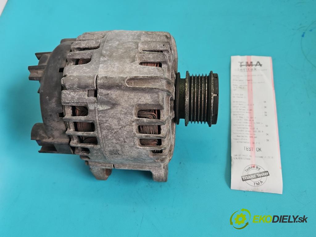 Vw Touran I 2003-2015 2.0 tdi 140 HP manual 103 kW 1968 cm3 5- Alternator 03L903023A (Alternátor)