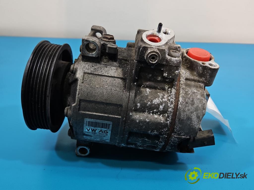 Vw Touran I 2003-2015 2.0 tdi 140 HP manual 103 kW 1968 cm3 5- Kompresor: klimatizácie 5K0820803B (Kompresor klimatizácie)
