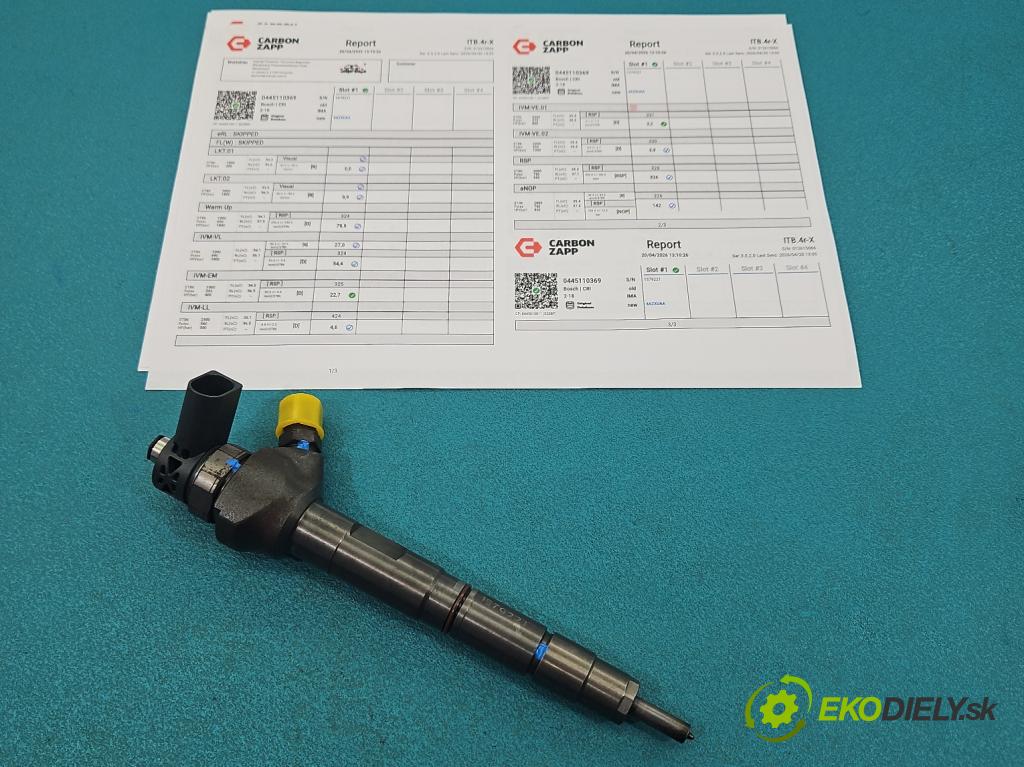 Vw Touran I 2003-2015 2.0 tdi 140 HP manual 103 kW 1968 cm3 5- vstrek 0445110369 (Vstrekovač paliva)