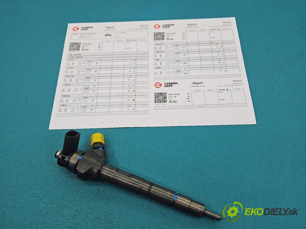 Vw Touran I 2003-2015 2.0 tdi 140 HP manual 103 kW 1968 cm3 5- vstrek 0445110369 (Vstrekovač paliva)