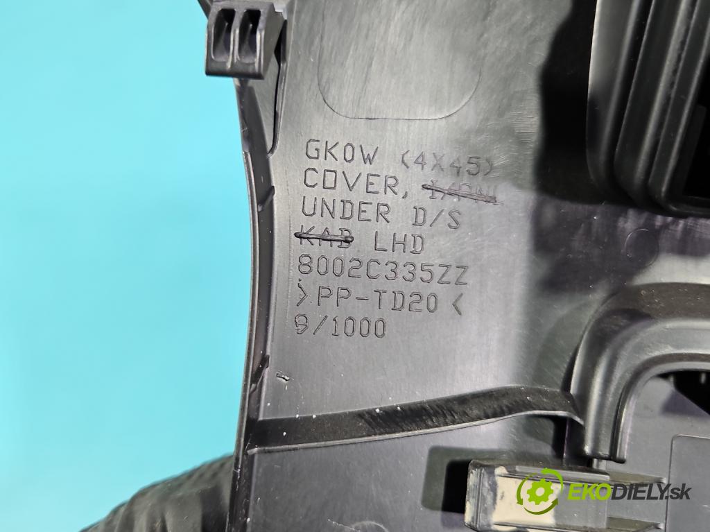 Mitsubishi Eclipse Cross  1.5 T 163 hp manual 120 kW 1499 cm3 5- kryt plastová 8002C335ZZ