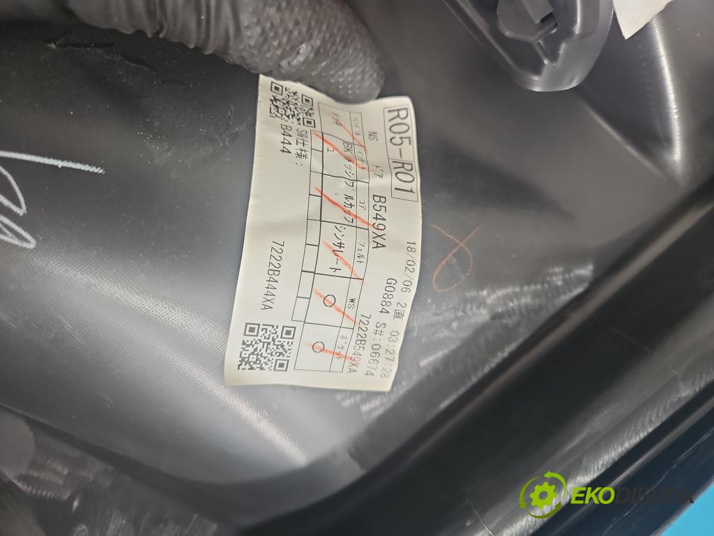 Mitsubishi Eclipse Cross  1.5 T 163 HP manual 120 kW 1499 cm3 5- Čalounictví: dvere zadné pravé 7222B296ZZ