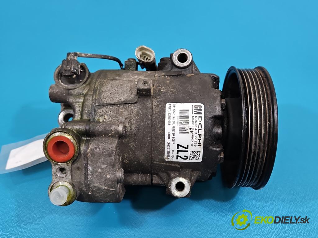 Opel Astra IV 2009-2015 1.4 T 140 HP manual 103 kW 1364 cm3 5- Kompresor: klimatizácie 13250608 (Kompresor klimatizácie)