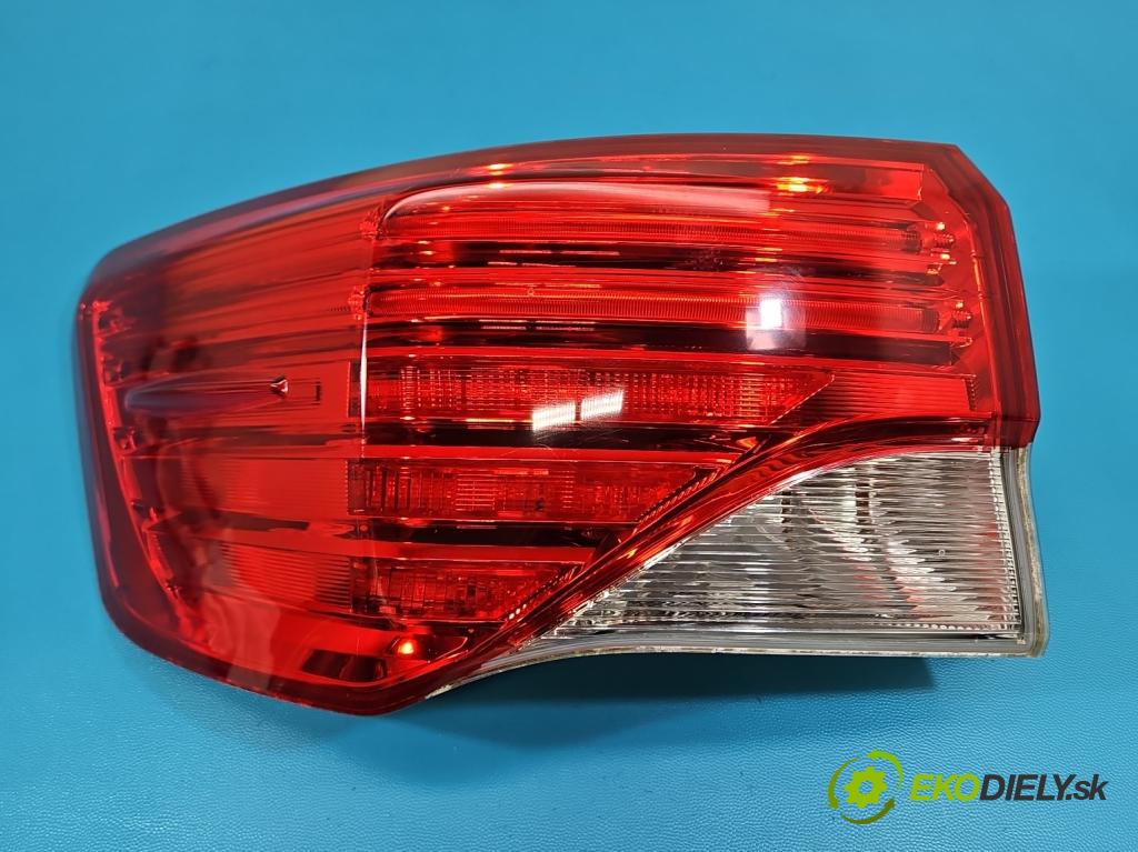 Toyota Avensis III T27 2009-2018 1.8 vvti 147 HP manual 108 kW 1798 cm3 4- svetlo / reflektor zadné ľavé  (Kľučka dverí ostatné)