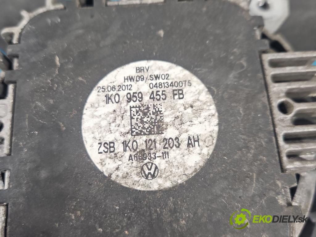 Vw Golf VI 2008-2013 1.6 tdi 105 HP manual 77 kW 1598 cm3 5- Ventilátor chladiča 1K0959455FB