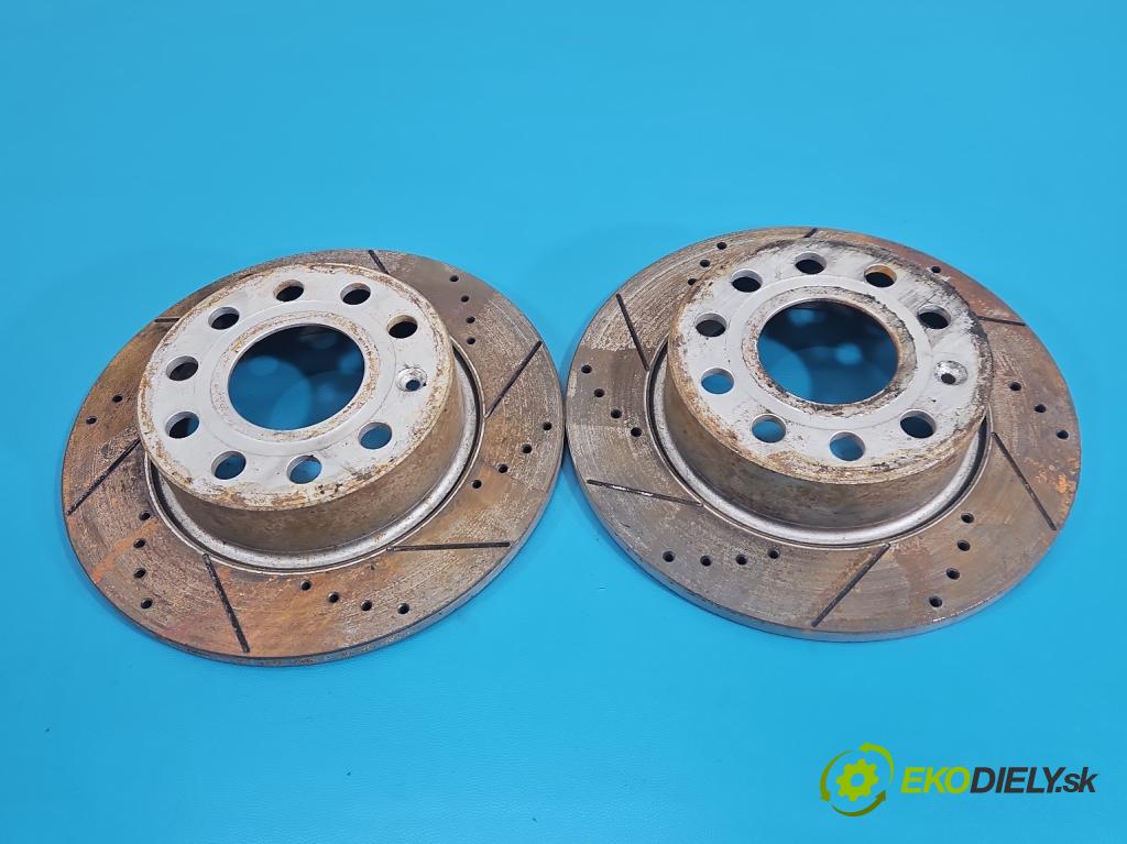 Vw Golf VI 2008-2013 1.6 tdi 105 HP manual 77 kW 1598 cm3 5- Štíty: brzdové zadné