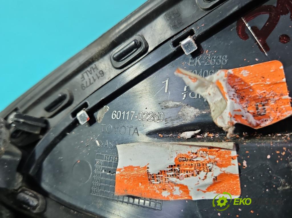 Toyota Corolla E21 2019- 1.8 16V 98 hp automatic 72 kW 1798 cm3 4- kryt plastová 60117-02250