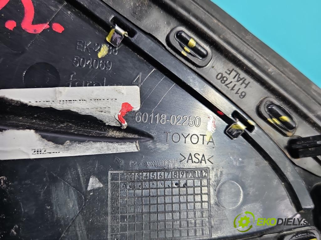 Toyota Corolla E21 2019- 1.8 16V 98 hp automatic 72 kW 1798 cm3 4- kryt plastová 60118-02250