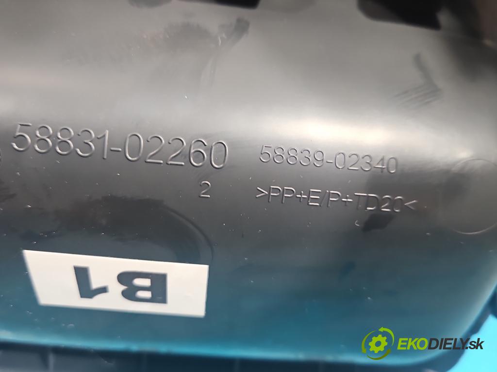 Toyota Corolla E21 2019- 1.8 16V 98 hp automatic 72 kW 1798 cm3 4- kryt plastová 58839-02340