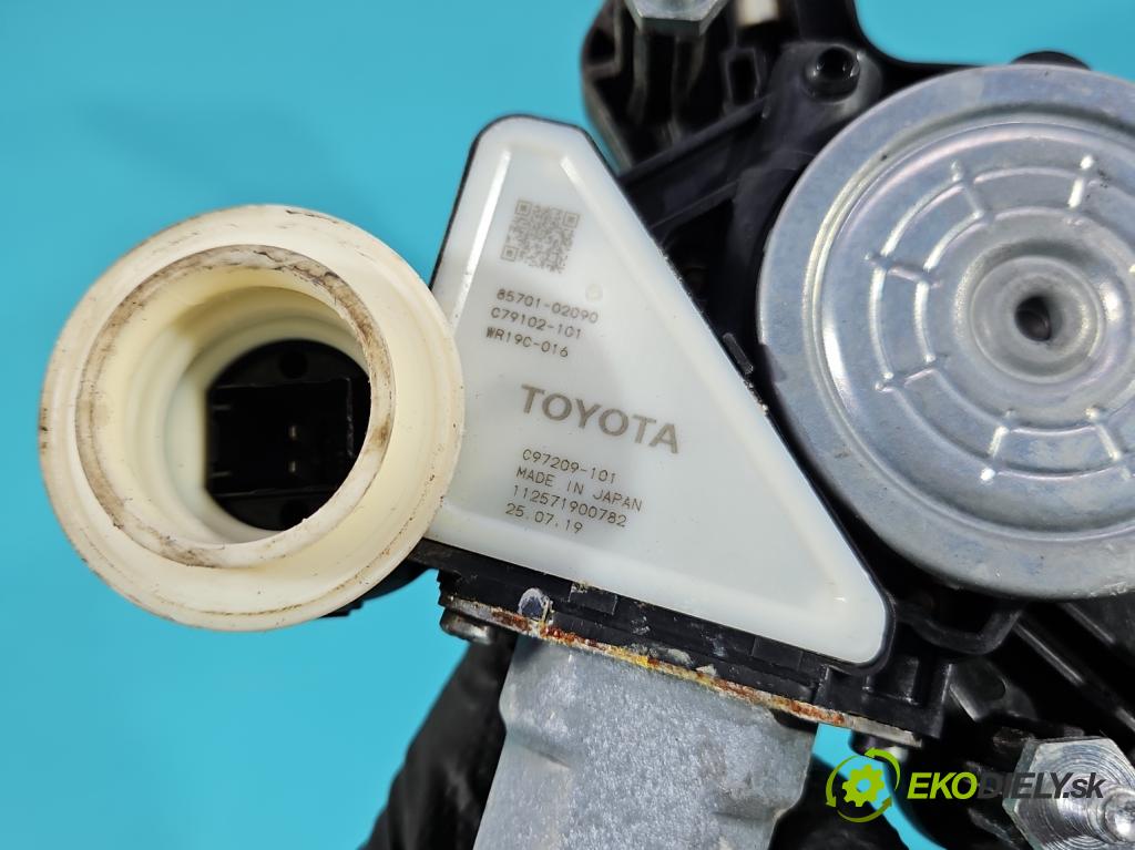Toyota Corolla E21 2019- 1.8 16V 98 hp automatic 72 kW 1798 cm3 4- mechanismus stahování přední levý 85701-02090