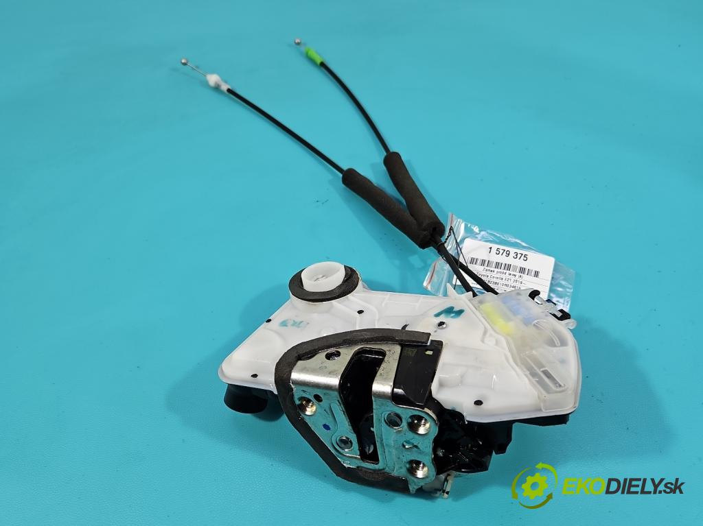 Toyota Corolla E21 2019- 1.8 16V 98 HP automatic 72 kW 1798 cm3 4- zámok predné ľavý 