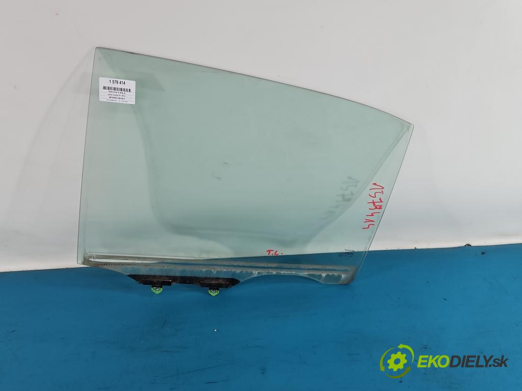 Toyota Corolla E21 2019- 1.8 16V 98 hp automatic 72 kW 1798 cm3 4- sklo dveře zadní levé 