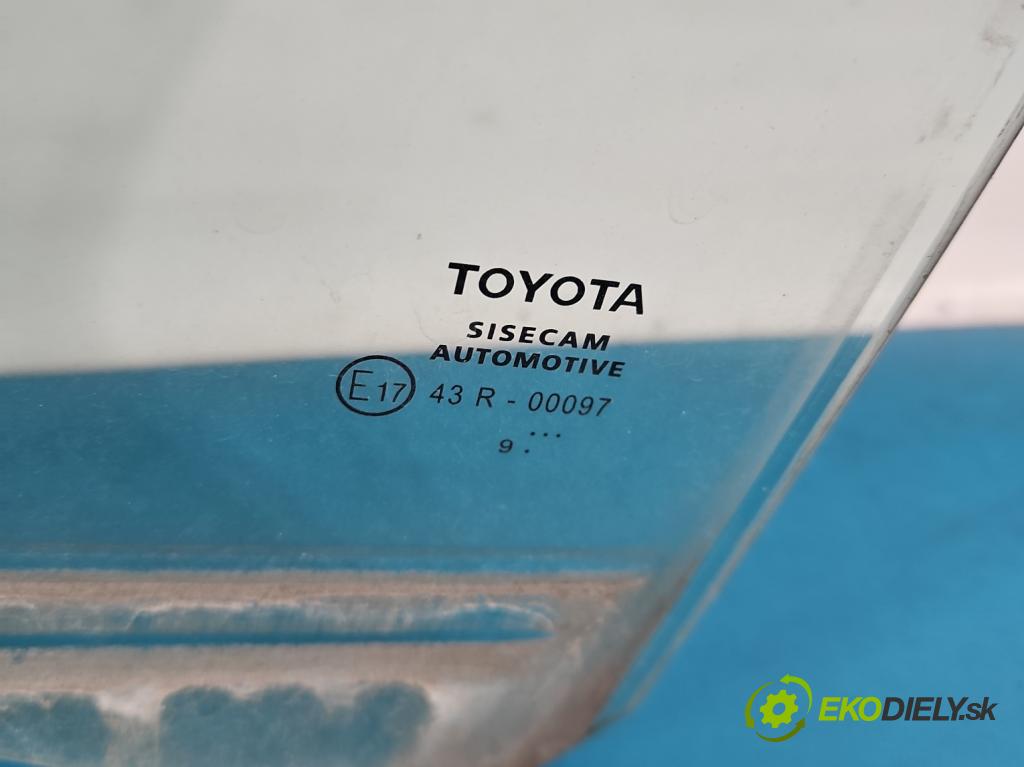 Toyota Corolla E21 2019- 1.8 16V 98 hp automatic 72 kW 1798 cm3 4- sklo dveře zadní levé