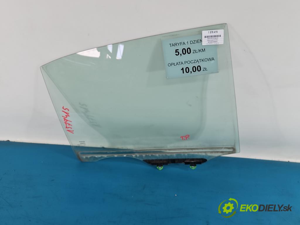 Toyota Corolla E21 2019- 1.8 16V 98 hp automatic 72 kW 1798 cm3 4- sklo dveře zadní pravé 
