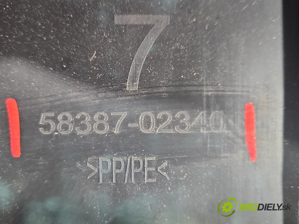 Toyota Corolla E21 2019- 1.8 16V 98 HP automatic 72 kW 1798 cm3 4- kryt plast 58387-02340