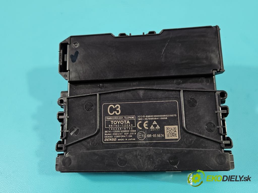 Toyota Corolla E21 2019- 1.8 16V 98 HP automatic 72 kW 1798 cm3 4- riadiaca jednotka ostatné 86740-12040