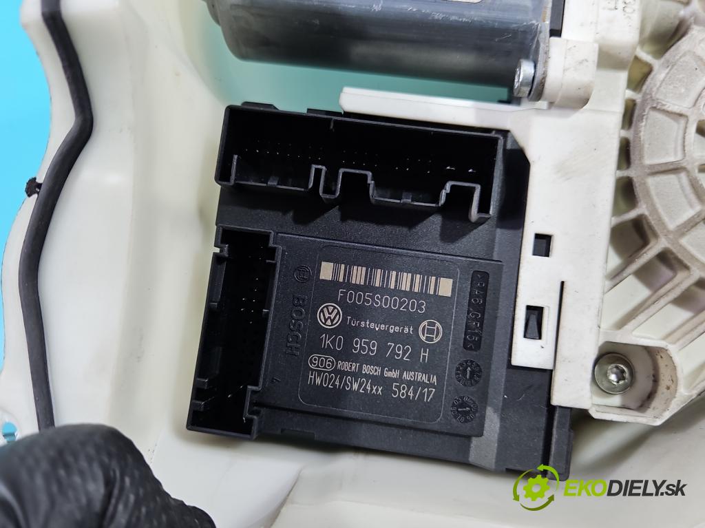 Seat Toledo III 2004-2009 1.6 SR 102 hp manual 75 kW 1595 cm3 5- mechanismus stahování přední pravý 5P0837402J