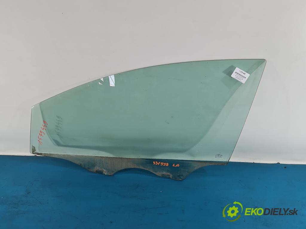 Seat Toledo III 2004-2009 1.6 SR 102 hp manual 75 kW 1595 cm3 5- sklo dveře přední levé 