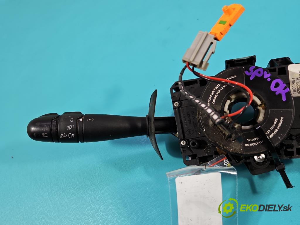 Renault Megane I 1995-2003 1.6 16V 107 HP manual 79 kW 1598 cm3 5- prepínač komplex: 7700428227 (Prepínacie páčky pod volantom)