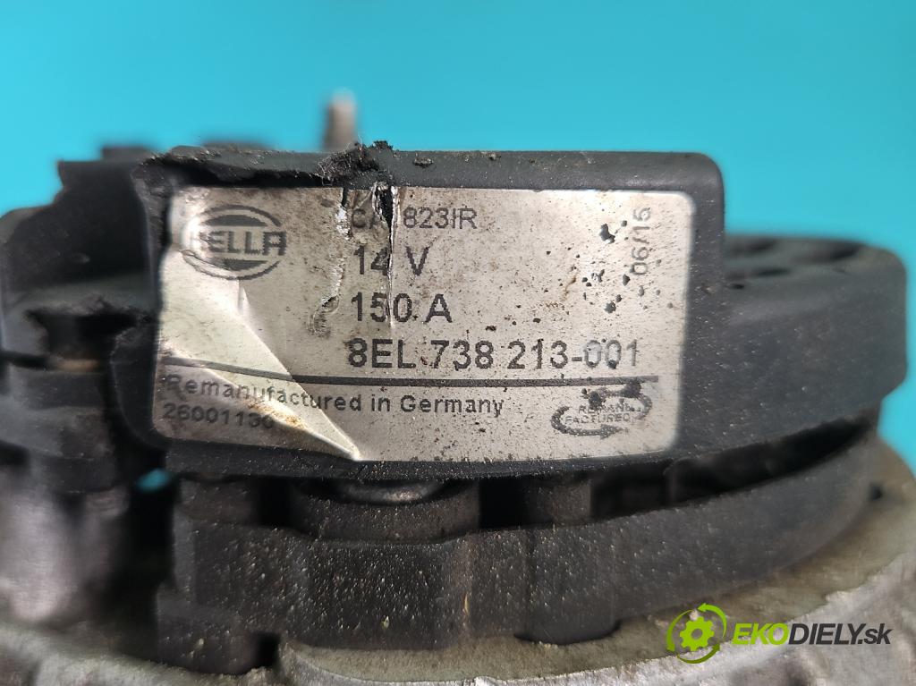 Nissan Almera N16 2000-2006 1.5 dci 82 HP manual 60 kW 1461 cm3 3- Alternator (Alternátor)