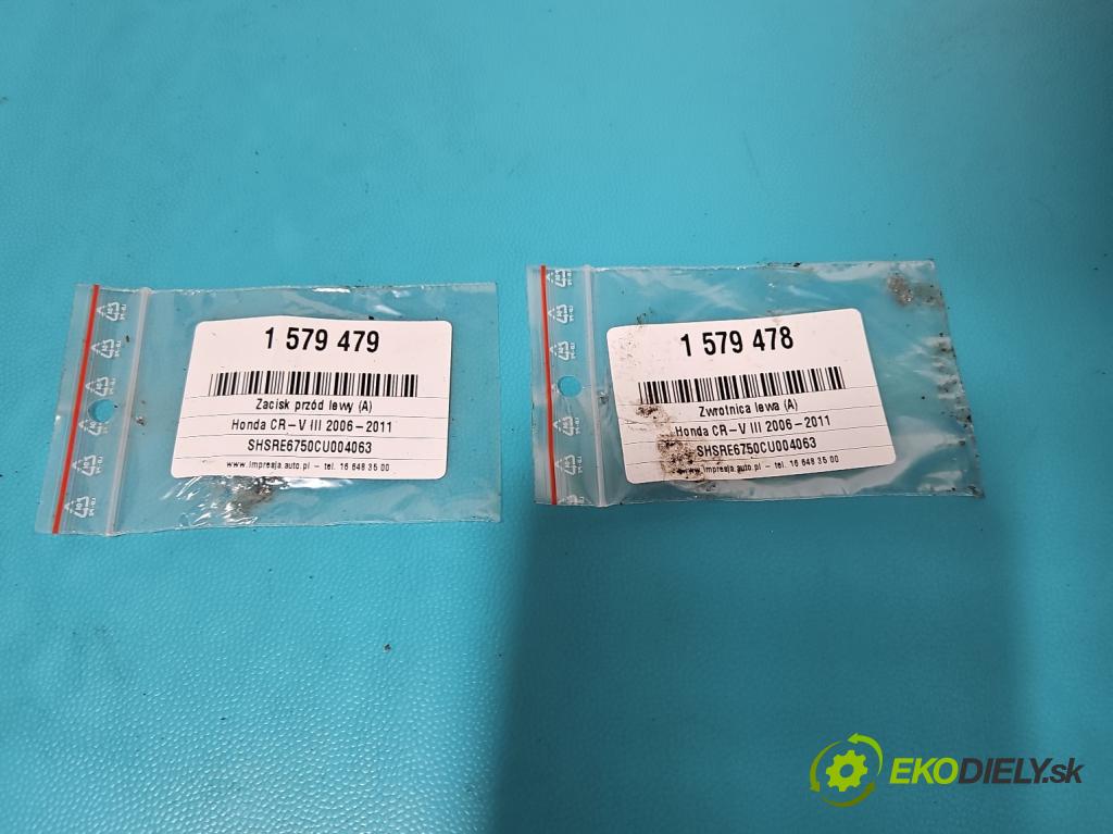 Honda CR-V III 2006-2011 2.2 i-CTDi 150 hp manual 110 kW 2199 cm3 5- náboj levé  (Náboj kola)