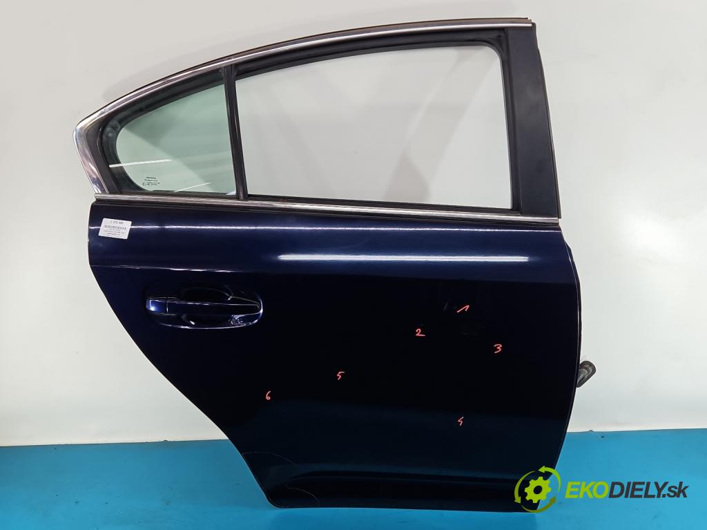 Toyota Avensis III T27 2009-2018 1.8 vvti 147 hp manual 108 kW 1798 cm3 4- dveře zadní pravé (Klika dveří ostatní)