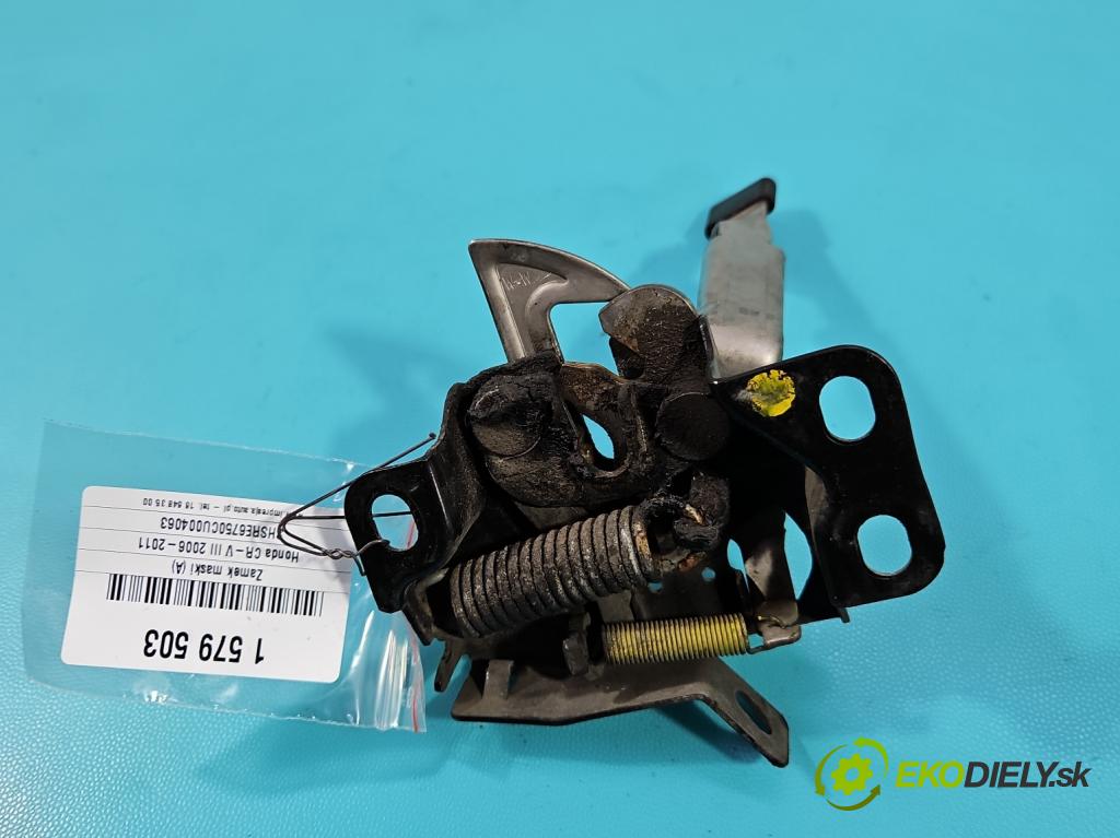Honda CR-V III 2006-2011 2.2 i-CTDi 150 HP manual 110 kW 2199 cm3 5- zámok kapoty