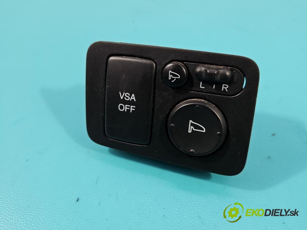 Honda CR-V III 2006-2011 2.2 i-CTDi 150 HP manual 110 kW 2199 cm3 5- prepínač okien spätných zrkadiel 